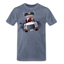 Load image into Gallery viewer, Ice Scream Driving T-Shirt (Mens) - heather blue