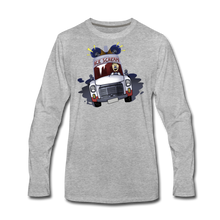 Load image into Gallery viewer, Ice Scream Driving Long-Sleeve T-Shirt (Mens) - heather gray