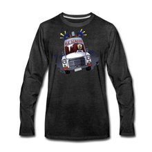 Load image into Gallery viewer, Ice Scream Driving Long-Sleeve T-Shirt (Mens) - charcoal gray