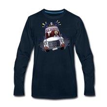 Load image into Gallery viewer, Ice Scream Driving Long-Sleeve T-Shirt (Mens) - deep navy