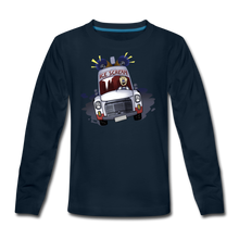 Load image into Gallery viewer, Ice Scream Driving Long-Sleeve T-Shirt - deep navy
