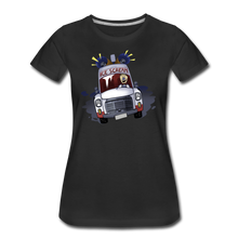 Load image into Gallery viewer, Ice Scream Driving T-Shirt (Womens) - black