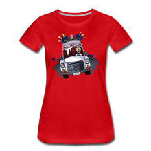 Load image into Gallery viewer, Ice Scream Driving T-Shirt (Womens) - red