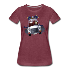 Load image into Gallery viewer, Ice Scream Driving T-Shirt (Womens) - heather burgundy