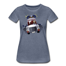 Load image into Gallery viewer, Ice Scream Driving T-Shirt (Womens) - heather blue