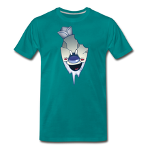 Load image into Gallery viewer, Rod Melting T-Shirt (Mens) - teal