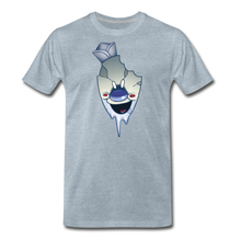 Load image into Gallery viewer, Rod Melting T-Shirt (Mens) - heather ice blue