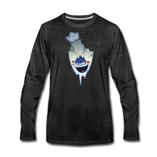 Load image into Gallery viewer, Rod Melting Long-Sleeve T-Shirt (Mens) - charcoal gray