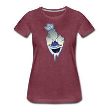 Load image into Gallery viewer, Rod Melting T-Shirt (Womens) - heather burgundy