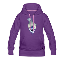 Load image into Gallery viewer, Rod Melting Hoodie (Womens) - purple