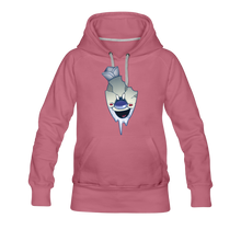 Load image into Gallery viewer, Rod Melting Hoodie (Womens) - mauve