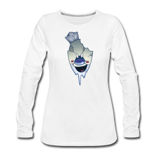 Load image into Gallery viewer, Rod Melting Long-Sleeve T-Shirt (Womens) - white
