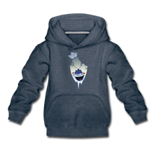 Load image into Gallery viewer, Rod Melting Hoodie - heather denim
