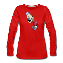Load image into Gallery viewer, The Ice Scream Man T-Shirt (Womens) - red