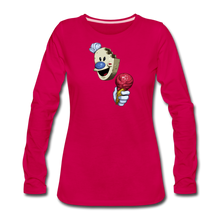 Load image into Gallery viewer, The Ice Scream Man T-Shirt (Womens) - dark pink