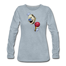 Load image into Gallery viewer, The Ice Scream Man T-Shirt (Womens) - heather ice blue