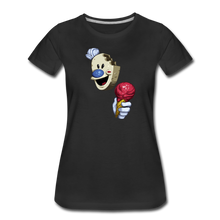 Load image into Gallery viewer, The Ice Scream Man T-Shirt (Womens) - black