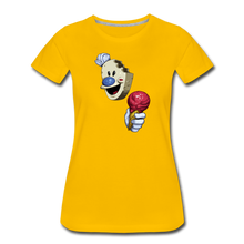 Load image into Gallery viewer, The Ice Scream Man T-Shirt (Womens) - sun yellow