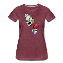 Load image into Gallery viewer, The Ice Scream Man T-Shirt (Womens) - heather burgundy