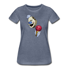 Load image into Gallery viewer, The Ice Scream Man T-Shirt (Womens) - heather blue