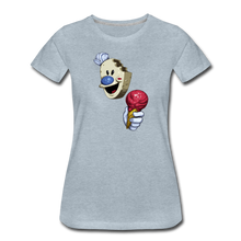 Load image into Gallery viewer, The Ice Scream Man T-Shirt (Womens) - heather ice blue