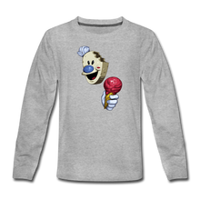 Load image into Gallery viewer, The Ice Scream Man Long-Sleeve T-Shirt - heather gray