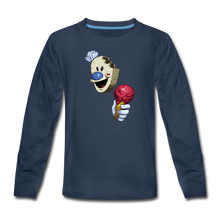 Load image into Gallery viewer, The Ice Scream Man Long-Sleeve T-Shirt - navy