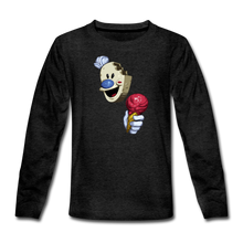 Load image into Gallery viewer, The Ice Scream Man Long-Sleeve T-Shirt - charcoal gray