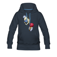 Load image into Gallery viewer, The Ice Scream Man Hoodie (Womens) - navy