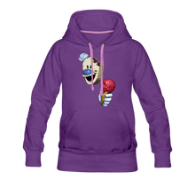 Load image into Gallery viewer, The Ice Scream Man Hoodie (Womens) - purple