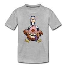 Load image into Gallery viewer, Evil Nun Gummy T-Shirt - heather gray