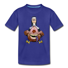 Load image into Gallery viewer, Evil Nun Gummy T-Shirt - royal blue
