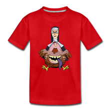 Load image into Gallery viewer, Evil Nun Gummy T-Shirt - red