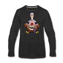 Load image into Gallery viewer, Evil Nun Gummy Long-Sleeve T-Shirt (Mens) - black