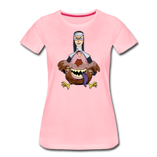 Load image into Gallery viewer, Evil Nun Gummy T-Shirt (Womens) - pink
