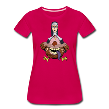 Load image into Gallery viewer, Evil Nun Gummy T-Shirt (Womens) - dark pink