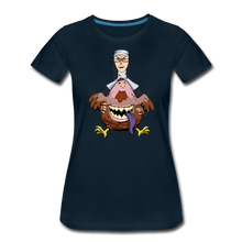 Load image into Gallery viewer, Evil Nun Gummy T-Shirt (Womens) - deep navy