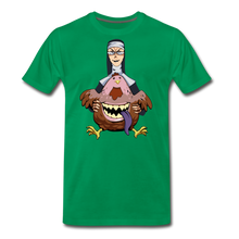 Load image into Gallery viewer, Evil Nun Gummy T-Shirt (Mens) - kelly green