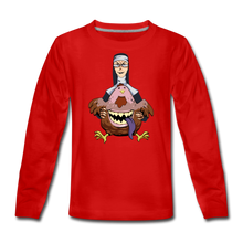 Load image into Gallery viewer, Evil Nun Gummy Long-Sleeve T-Shirt - red

