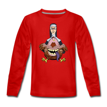 Load image into Gallery viewer, Evil Nun Gummy Long-Sleeve T-Shirt - red