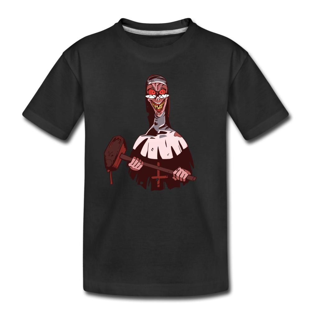 Evil Nun Hammer T-Shirt - black