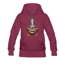 Load image into Gallery viewer, Evil Nun Gummy Hoodie (Womens) - burgundy