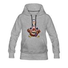 Load image into Gallery viewer, Evil Nun Gummy Hoodie (Womens) - heather gray