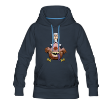Load image into Gallery viewer, Evil Nun Gummy Hoodie (Womens) - navy