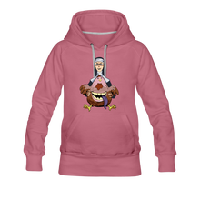 Load image into Gallery viewer, Evil Nun Gummy Hoodie (Womens) - mauve