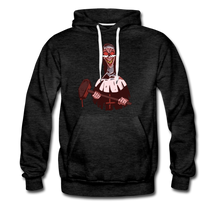 Load image into Gallery viewer, Evil Nun Hammer Hoodie (Mens) - charcoal gray