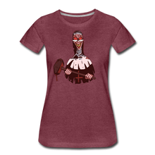 Load image into Gallery viewer, Evil Nun Hammer T-Shirt (Womens) - heather burgundy