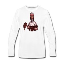 Load image into Gallery viewer, Evil Nun Hammer Long-Sleeve T-Shirt (Mens) - white