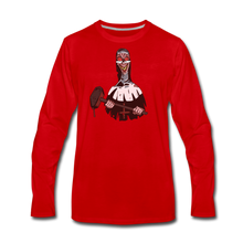 Load image into Gallery viewer, Evil Nun Hammer Long-Sleeve T-Shirt (Mens) - red
