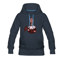 Load image into Gallery viewer, Evil Nun Hammer Hoodie (Womens) - navy